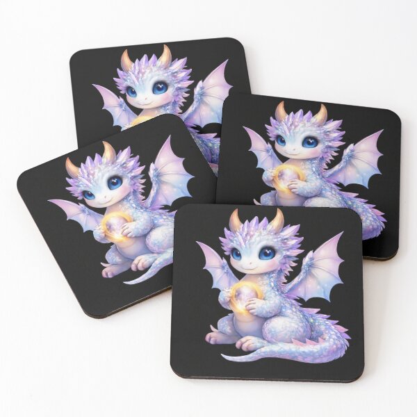 Item preview, Little Dragon of Gentle Light designed and sold by TheJoyfulPen.