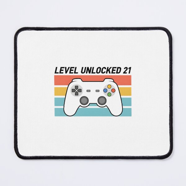 Item preview, Level Unlocked Awesome 21st Birthday Gaming designed and sold by Thetund.