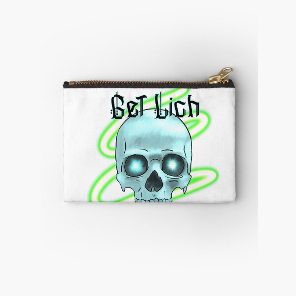 Item preview, Get Lich or Try Dying designed and sold by Lady Emlyn Art.