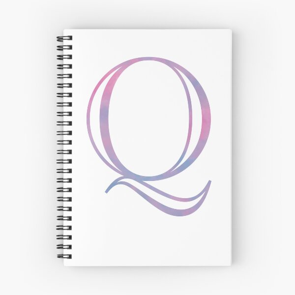 Item preview, Pastel Burst letter Q designed and sold by benvenuto a casa.