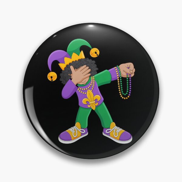 Item preview, Funny Dabbing Mardi Gras Boy designed and sold by Morphologiona.