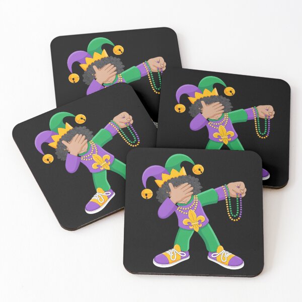 Item preview, Funny Dabbing Mardi Gras Boy designed and sold by Morphologiona.