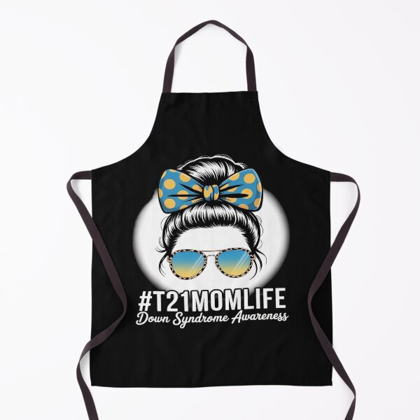 Item preview, Down Syndrome Mom Life Messy Bun Down Syndrome Awareness designed and sold by JessicaWalshdf.