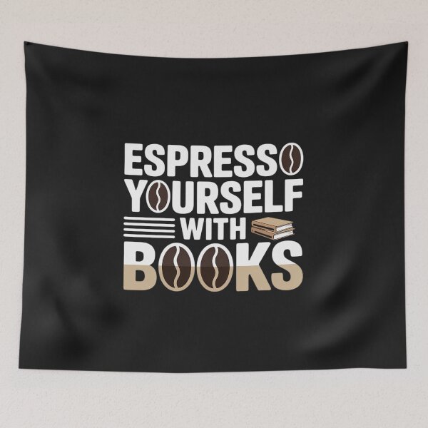 Item preview, Drinking Coffee Book Lover Bookworm Literature Librarian designed and sold by JessicaWalshdf.