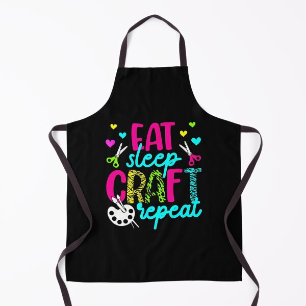 Item preview, Eat Sleep Craft Repeat Crafting Crafter designed and sold by markettathorn.