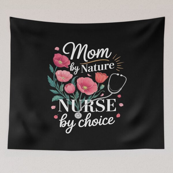 Item preview, Mothers Day Mom Proud Nurse Appreciation Flowers Women designed and sold by Moxizz.