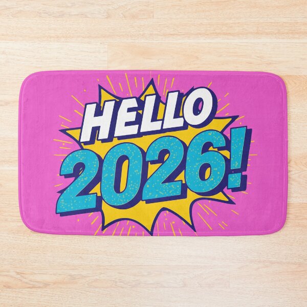 Item preview, Hello 2026 Comic Pop Art designed and sold by DavidTeeStudio.
