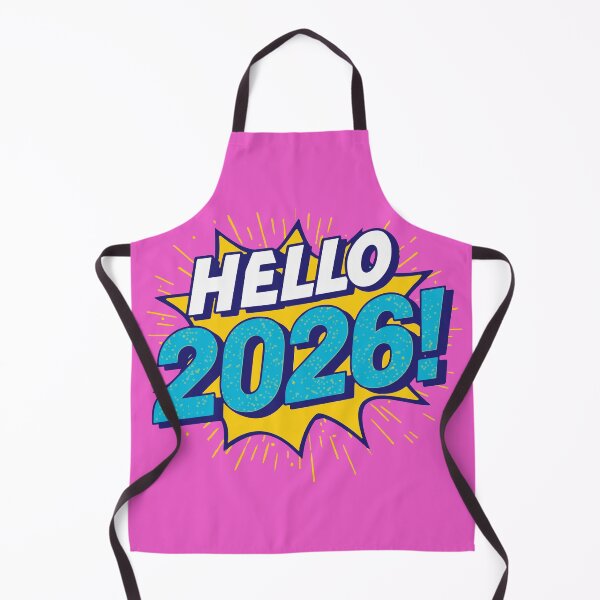 Item preview, Hello 2026 Comic Pop Art designed and sold by DavidTeeStudio.