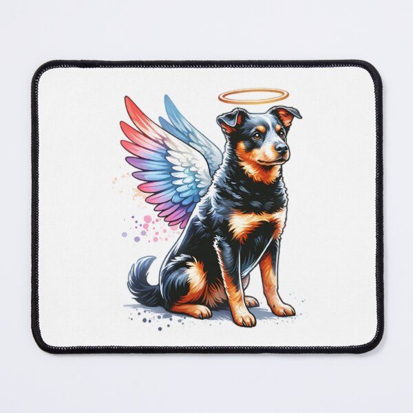 Item preview, Watercolor Lancashire Heeler Angel designed and sold by TheAnimalZ00.