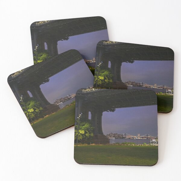 Item preview, View of Williamsburg Bridge from under the Manhattan Bridge designed and sold by NYConlineStore.