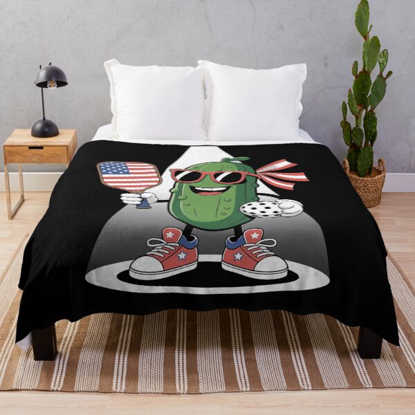 Item preview, Pickle Playing Pickleball USA Flag Pickle 4th Of July designed and sold by Moxizz.
