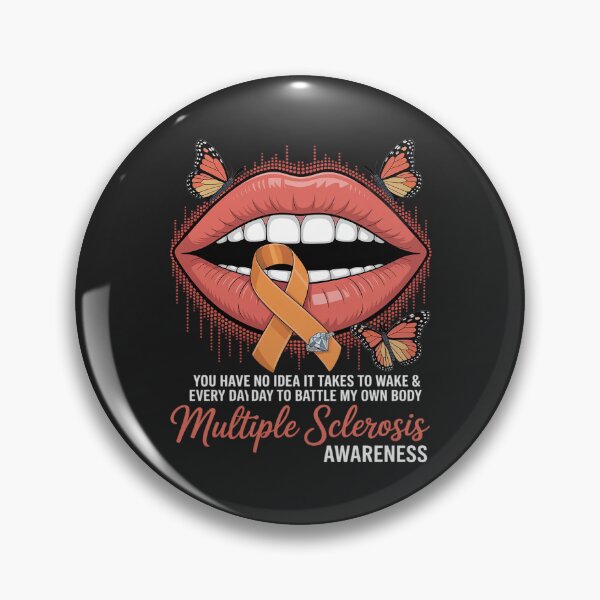 Item preview, Dripping Lips Butterflies Multiple Sclerosis Awareness designed and sold by JessicaWalshdf.