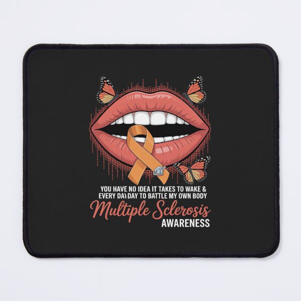 Item preview, Dripping Lips Butterflies Multiple Sclerosis Awareness designed and sold by JessicaWalshdf.