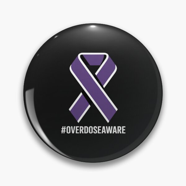 Item preview, Drug Overdose Awareness Day Shirt Purple Ribbon August 31st designed and sold by JessicaWalshdf.
