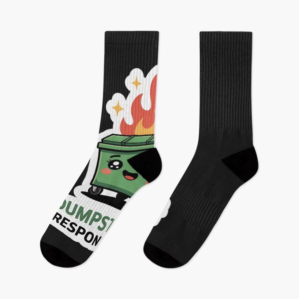Item preview, Dumpster Fire Response Team Funny Meme designed and sold by JessicaWalshdf.