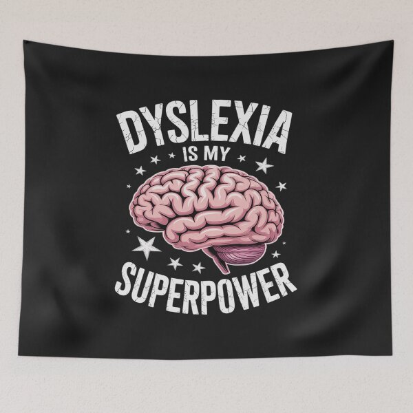 Item preview, Dyslexia Is My Superpower Awareness Dyslexic Dyslexia designed and sold by JessicaWalshdf.