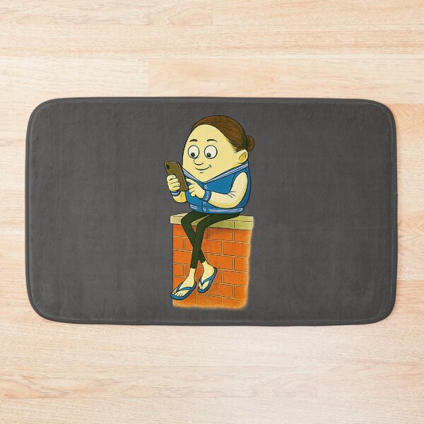 Item preview, LOS CLIPS EN MI CELULAR - Funny Humpty Dumpty Phone Addict designed and sold by Urban-InkStudio.