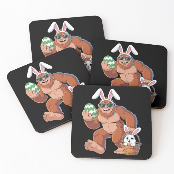Item preview, Bigfoot Bunny Funny Easter Day Sasquatch Happy Easter Day designed and sold by Morphologiona.