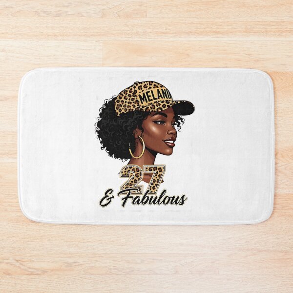 Item preview, Fabulous Melanin Girl 21st Birthday Leopard designed and sold by Thetund.