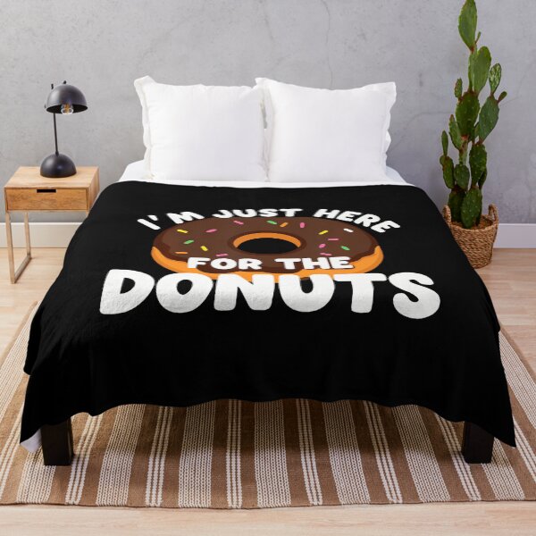 Item preview, I'M Just Here For The Donuts Funny Donut designed and sold by kowaldtlbung.