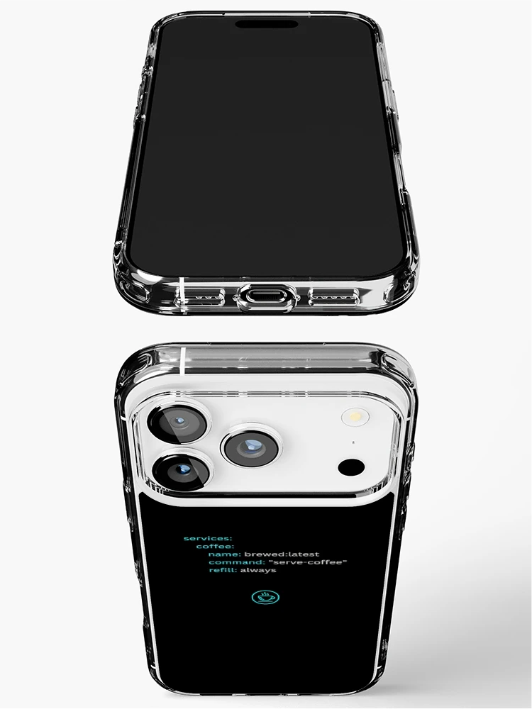Thumbnail 3 of 5, iPhone Case, coffee compose script designed and sold by Coffee-Code.