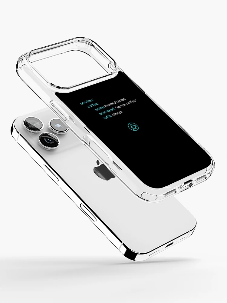 Thumbnail 2 of 5, iPhone Case, coffee compose script designed and sold by Coffee-Code.