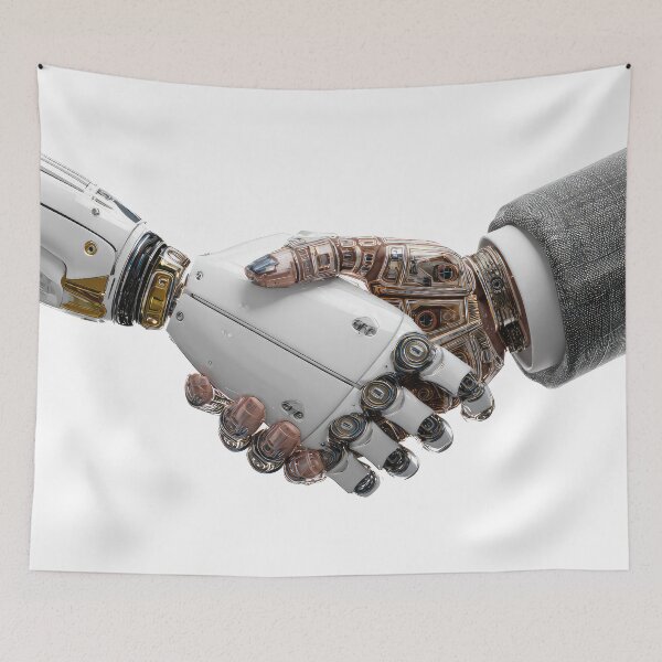 Item preview, Robot Handshake designed and sold by Elisabeth Lucas.