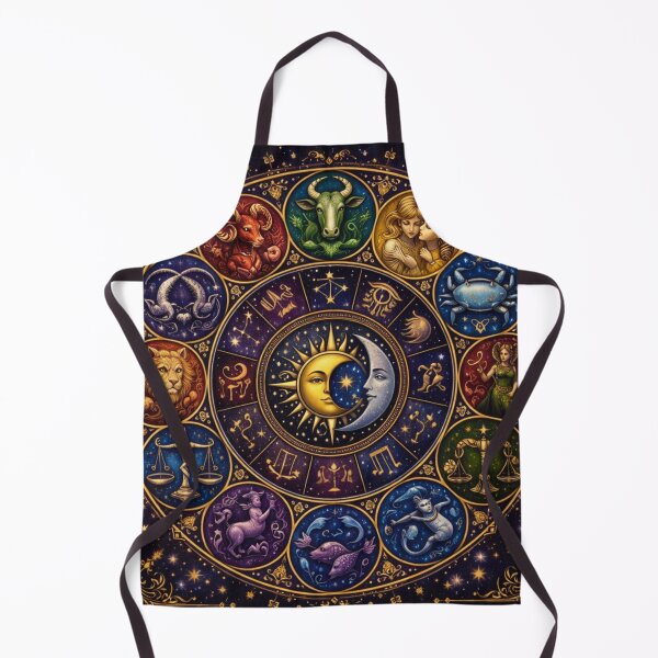Item preview, Zodiac Lucky Charm - Astrology Signs Celestial Guide Mystical Lucky Colors T-Shirt designed and sold by goodcrystals.