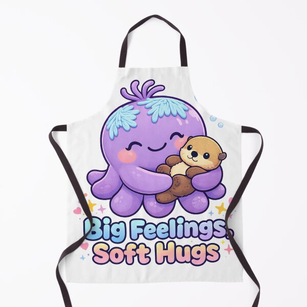 Item preview, Cora The Cuddlefish Kawaii Big Feelings Soft Hugs designed and sold by CuddleFish Creations.