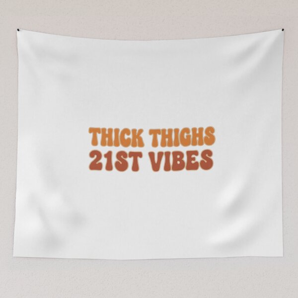 Item preview, Melanin Thick Thighs 21st Birthday Vibes Black African Girl designed and sold by Thetund.