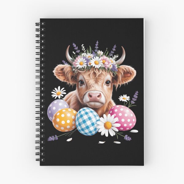 Item preview, Easter Day Highland Cow Cute Easter Bunny Farmer designed and sold by Morphologiona.