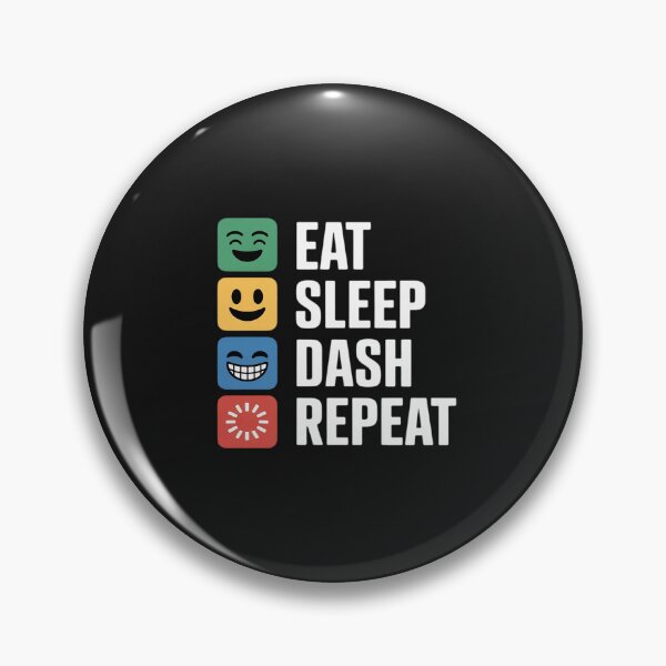 Item preview, Eat Sleep Dash Repeat Video Game Geometry Video Gamer Lover designed and sold by JessicaWalshdf.