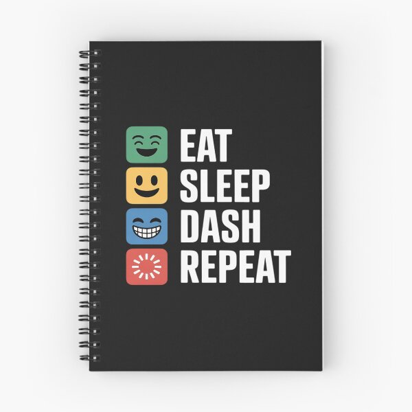 Item preview, Eat Sleep Dash Repeat Video Game Geometry Video Gamer Lover designed and sold by JessicaWalshdf.