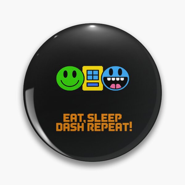 Item preview, Eat Sleep Dash Repeat Video Game Geometry Video Gamer designed and sold by JessicaWalshdf.