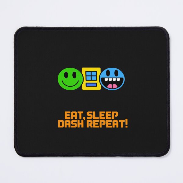 Item preview, Eat Sleep Dash Repeat Video Game Geometry Video Gamer designed and sold by JessicaWalshdf.