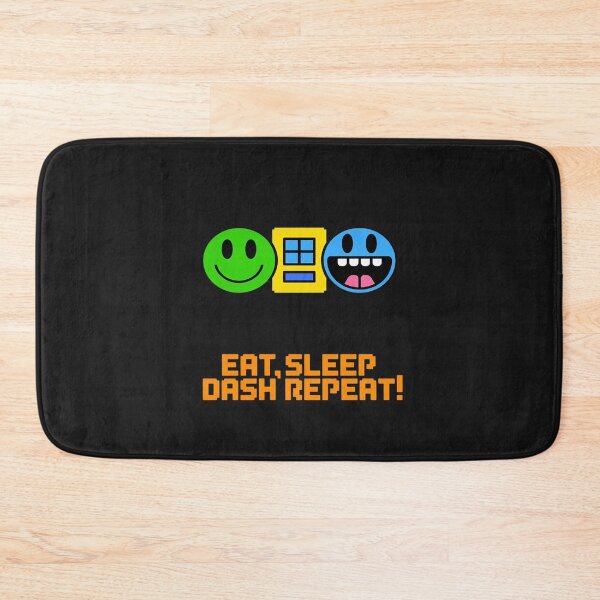 Item preview, Eat Sleep Dash Repeat Video Game Geometry Video Gamer designed and sold by JessicaWalshdf.
