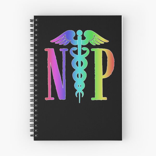 Item preview, Nurse practitioner NP rainbow colors designed and sold by jodirm.
