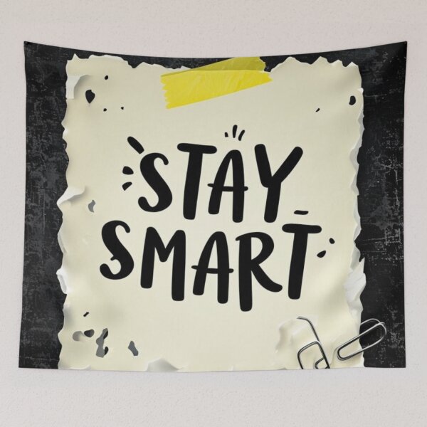 Item preview, Stay smart - positive attitude designed and sold by GUNAPRIYAA.
