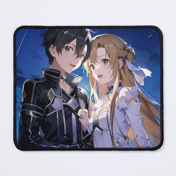 Item preview, Kirito Asuna Sword Art Online Anime Night Romance Starry Fantasy Love designed and sold by mildaclairmo.