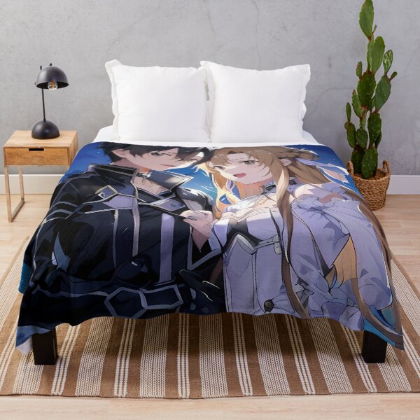 Item preview, Kirito Asuna Sword Art Online Anime Night Romance Starry Fantasy Love designed and sold by mildaclairmo.