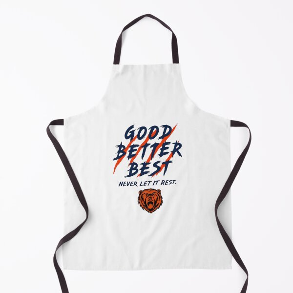Item preview, Chicago Bears Football - Good Better Best Never Let It Rest designed and sold by ROBIRONOARTS.