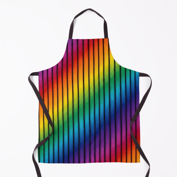 Item preview, Rainbow Ribbed Stripes designed and sold by Kaleidoscope Print.