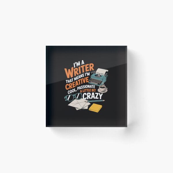 Item preview, Writing Typewriter Novel Writer & Published Author I'M A designed and sold by AnimeManga2D.