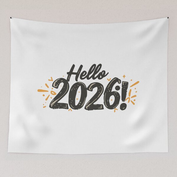 Item preview, Hello 2026 | Festive New Year’s Celebration designed and sold by DavidTeeStudio.