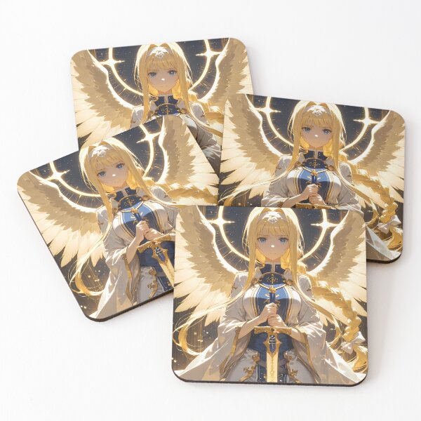Item preview, Alice Zuberg Sword Art Online angel fantasy sacred light cathedral anime girl designed and sold by mildaclairmo.