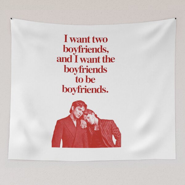 Item preview, Ilya Shane I Want Two Boyfriends, Connor Hudson Hollander Rozanov Rivalry, Heated TV, BookTok - Hudson Williams Connor Storrie, Ilya and Shane, Shane Hollander & Ilya Rozanov - Heated Rivalry designed and sold by ROBIRONOARTS.