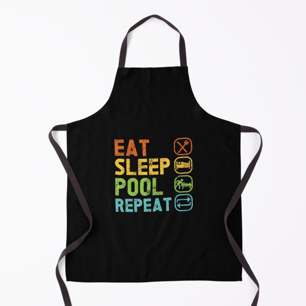 Item preview, Eat Sleep Pool Repeat Balls Pool Snooker Player Billiards designed and sold by vaharisanic.