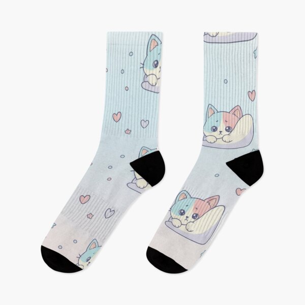 Item preview, Introverted but Will Discuss Cats Cute Kawaii Cat Illustration designed and sold by anandsiva2703.
