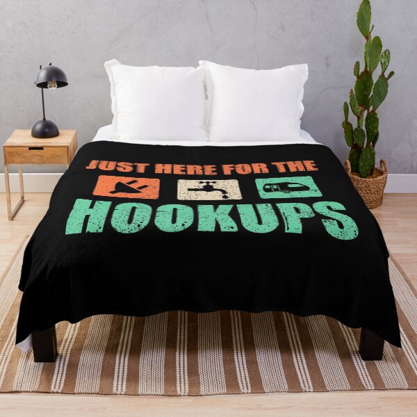 Item preview, Just Here For The Hookups Motorhome Camping Rv designed and sold by RylynKaub86.
