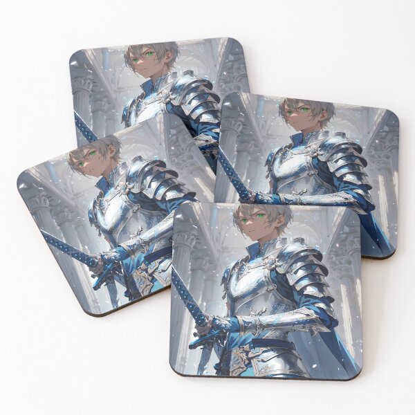 Item preview, Eugeo Sword Art Online Anime Silver Armor Fantasy Knight designed and sold by mildaclairmo.